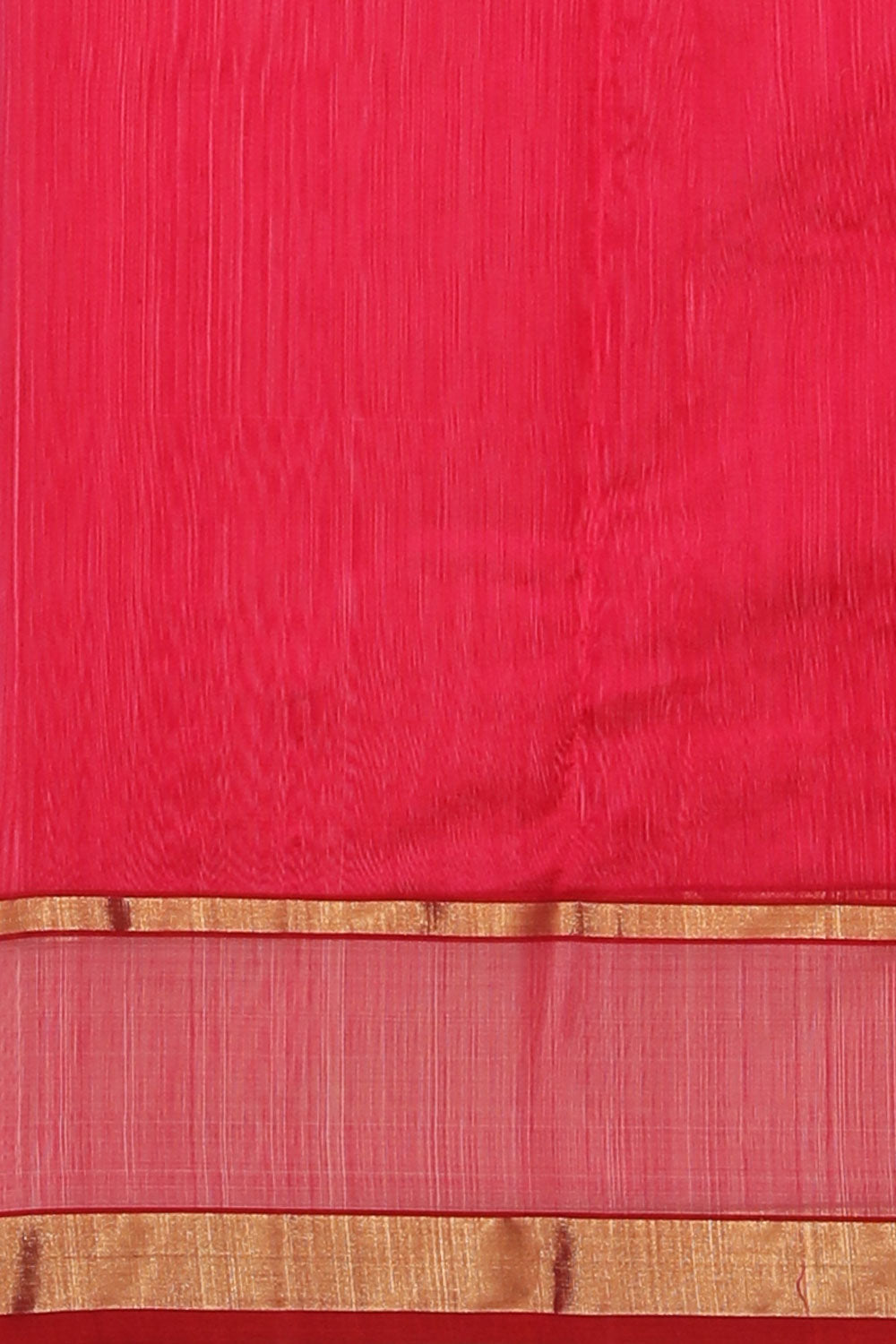 Collection of Chanderi Silk Fuchsia-Pink Saree in a gallery layout