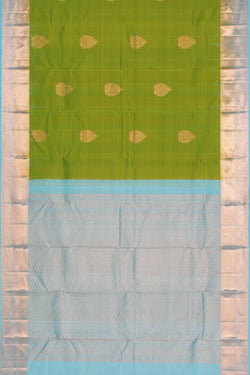 Image of Kanchi Silk Green Saree