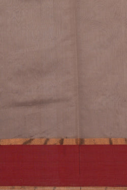 Image of Chanderi Silk Grey Saree