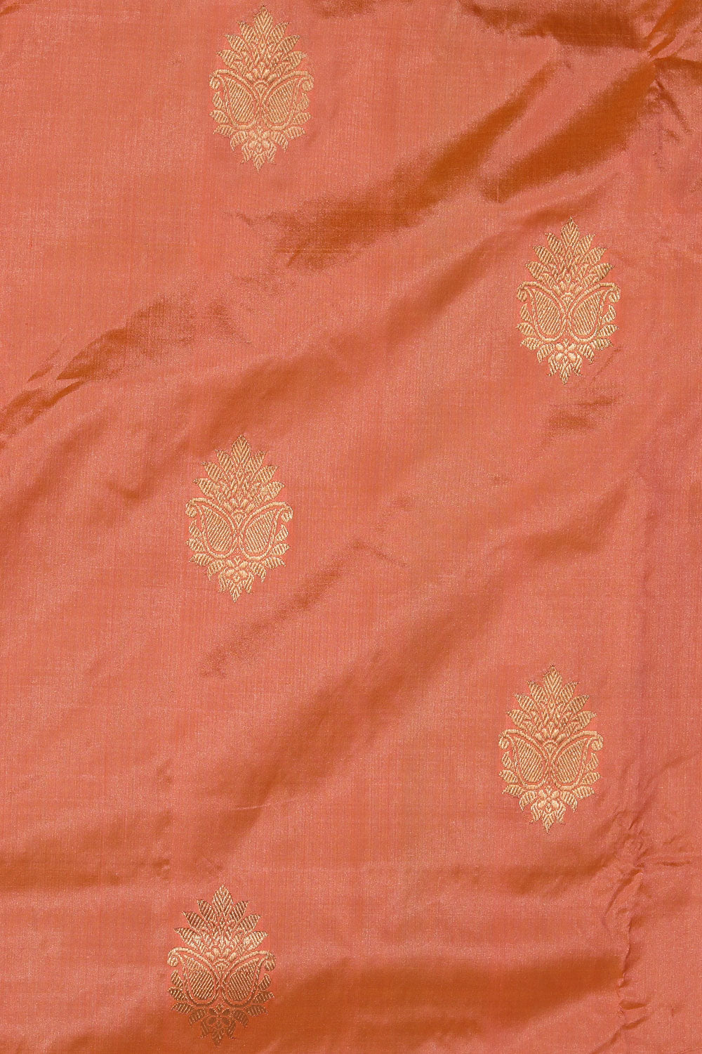 Collection of Banarasi Silk Peach Saree in a gallery layout