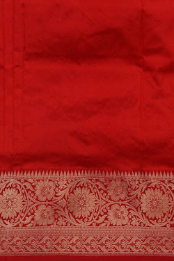 Collection of Banarasi Silk Peach Saree in a gallery layout