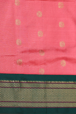 Image of Paithani Silk Pink Saree