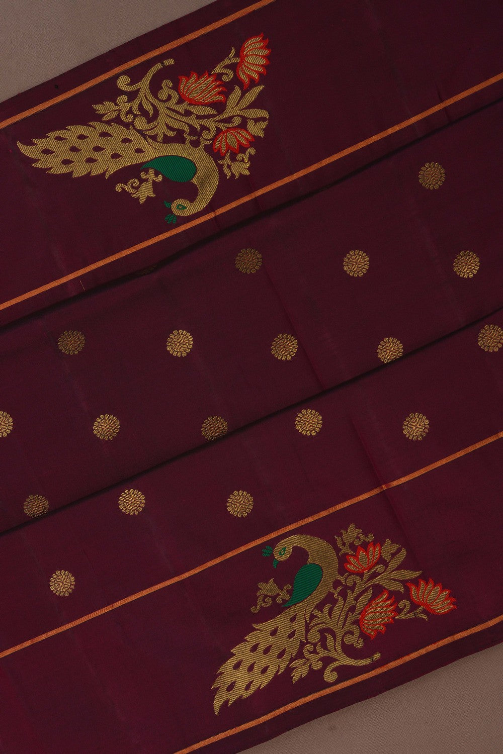 Image of Paithani Maroon Saree