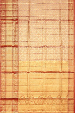 Collection of Kanchipattu Brocade Gold Saree in a gallery layout