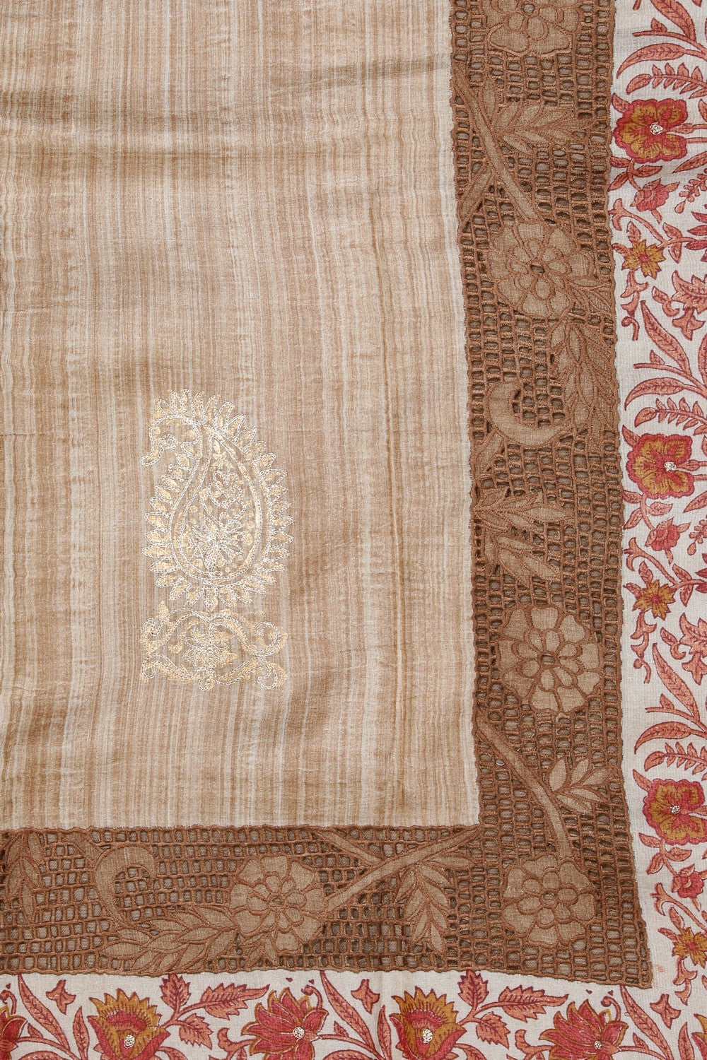 Simple Yet Elegant Embroidery Saree