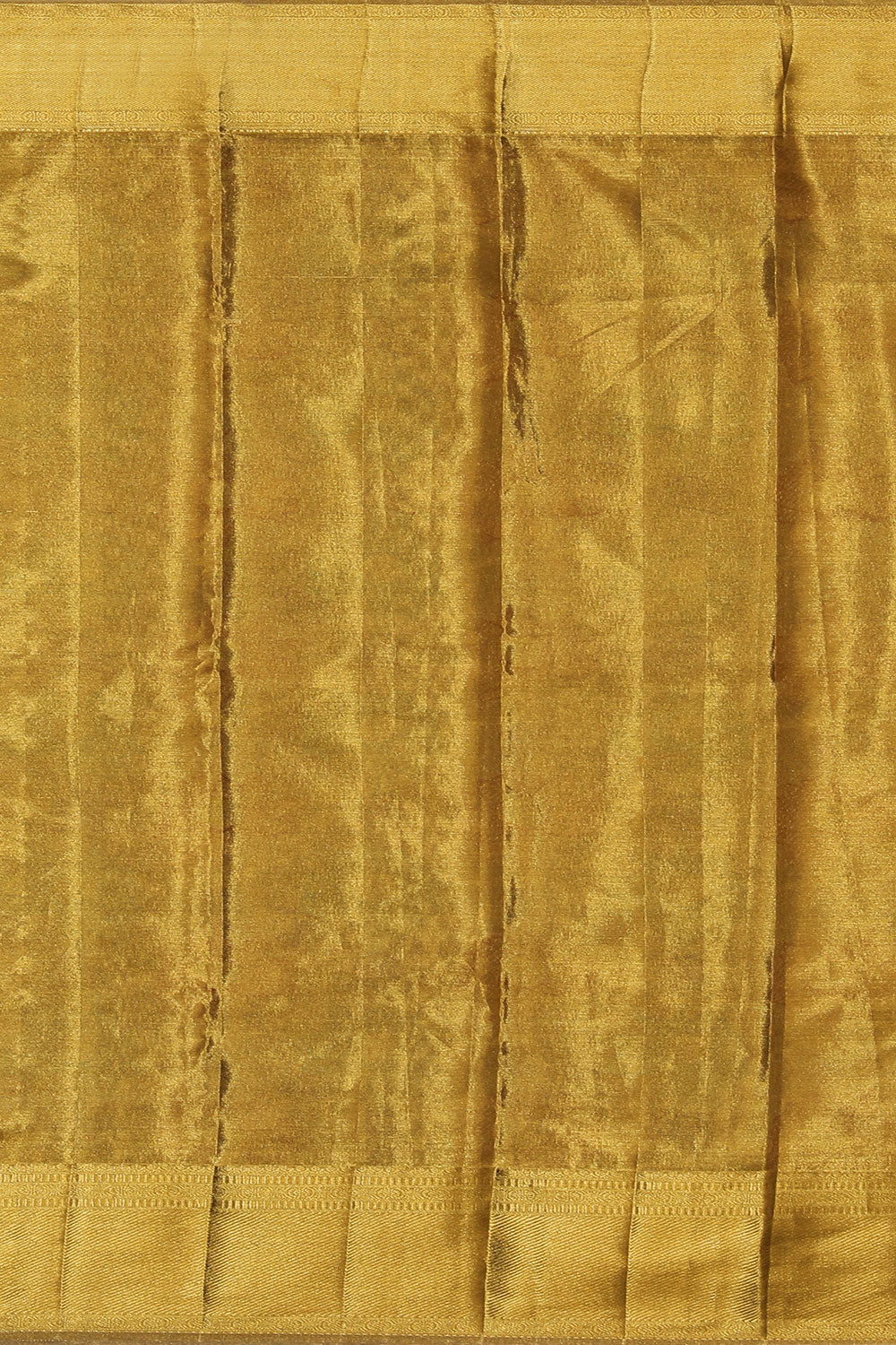 Kanchipattu Tissue Brocade Gold Saree