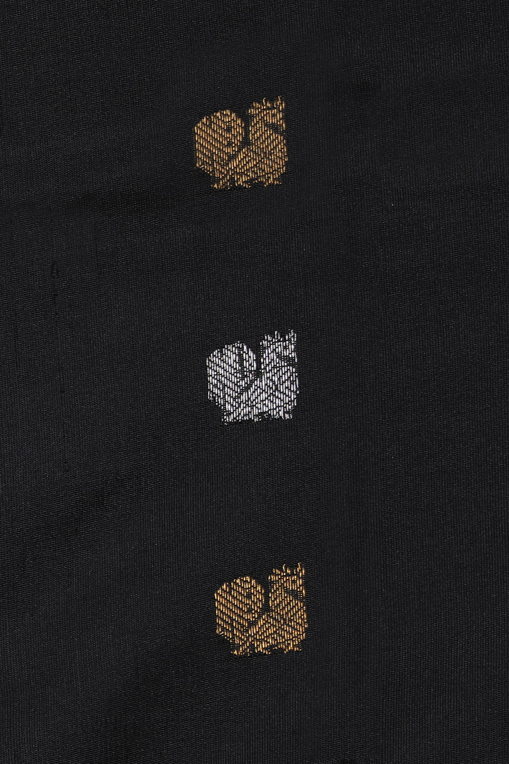 Gadwal Silk Black Dupatta