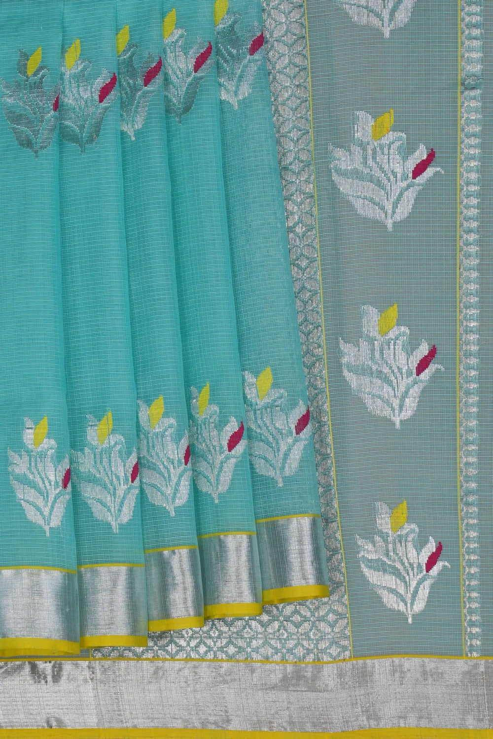 Image of Kota Aqua Green Saree