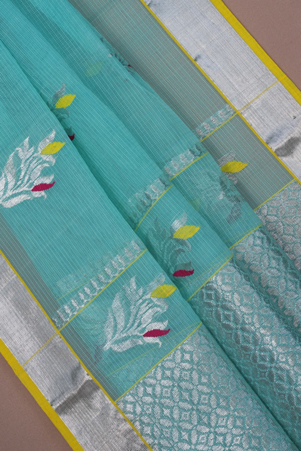 Image of Kota Aqua Green Saree