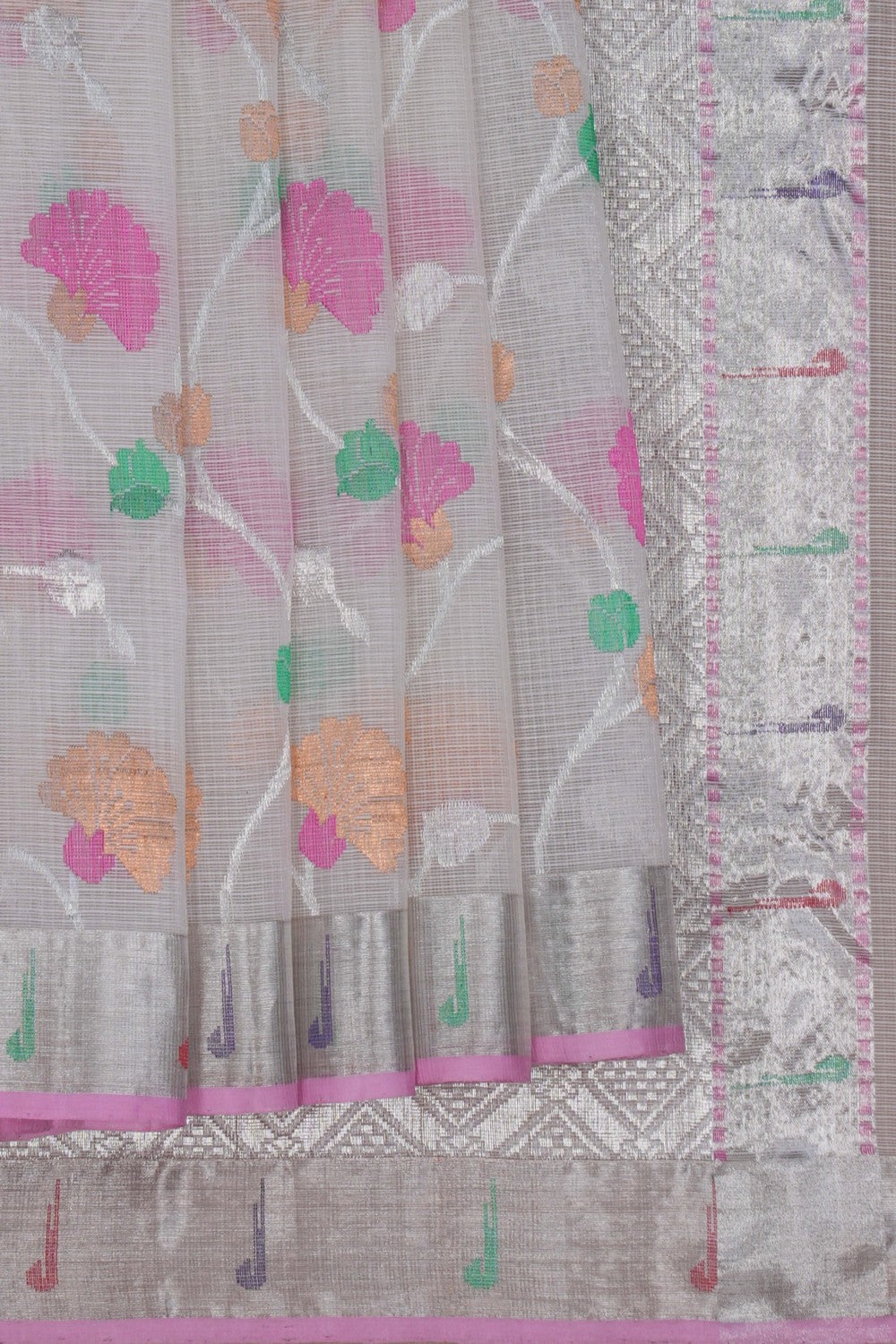 Image of Kota Off-White Saree