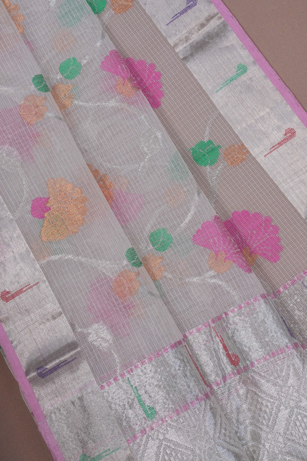 Image of Kota Off-White Saree