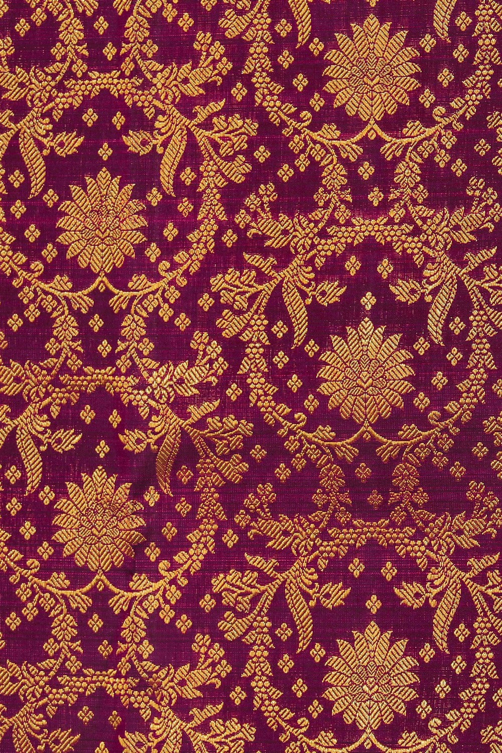 Kanchipattu Brocade Violet Saree