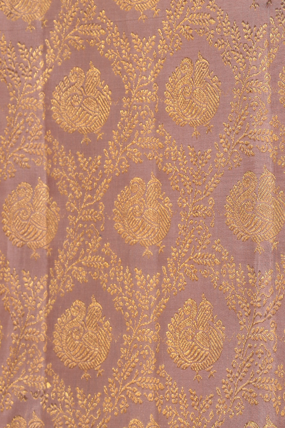 Image of Kanchipattu Brocade Onion-Pink Saree