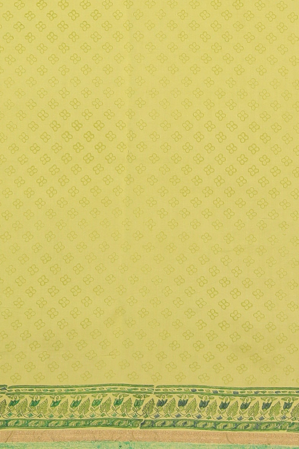 Image of Georgette Yellow Saree