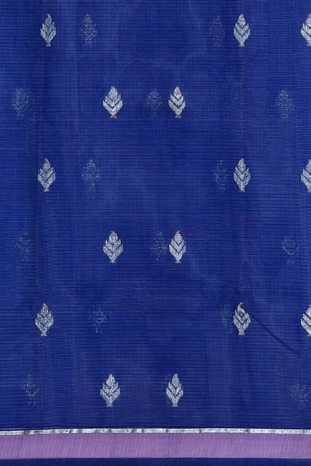 Collection of Pure Zari Kota Blue Saree in a gallery layout