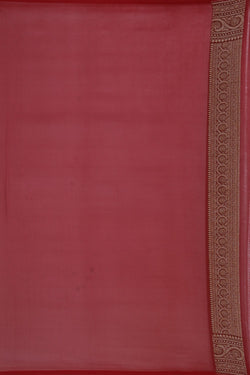 Image of Banarasi Chiffon Off-White Saree