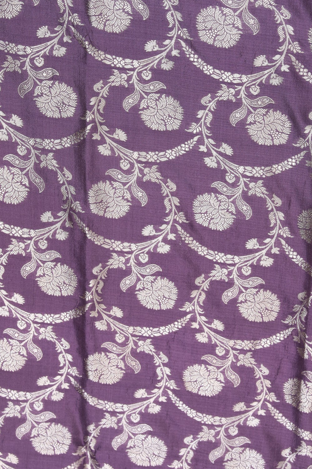 Collection of Banarasi Silk Purple Saree in a gallery layout