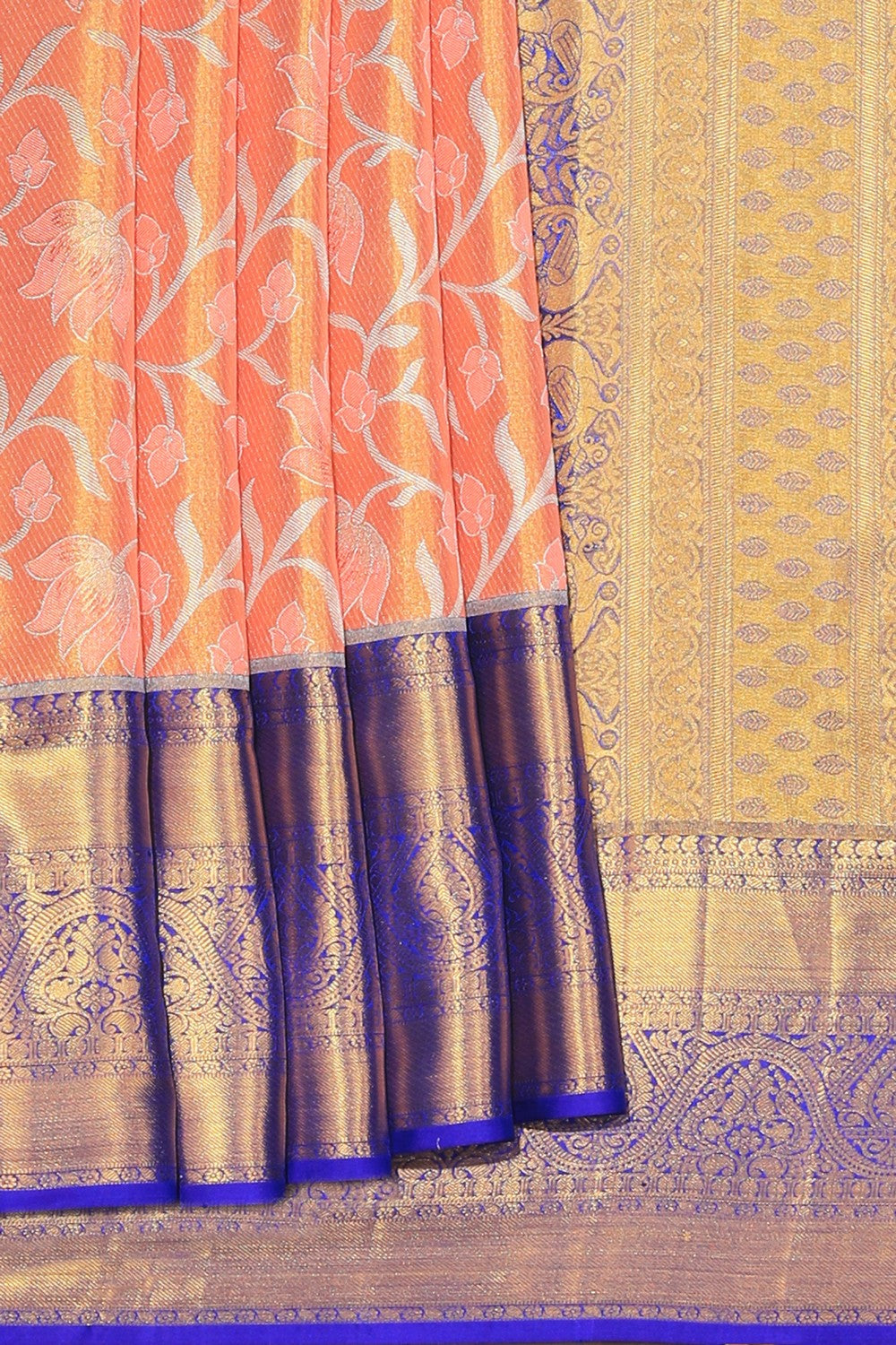 Kanchipattu Brocade Pink Saree