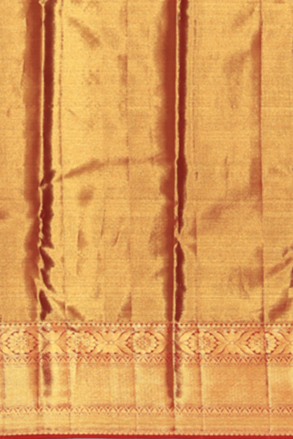 Kanchipattu Brocade Gold Saree