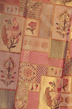 Image of Kanchipattu Brocade Gold Saree