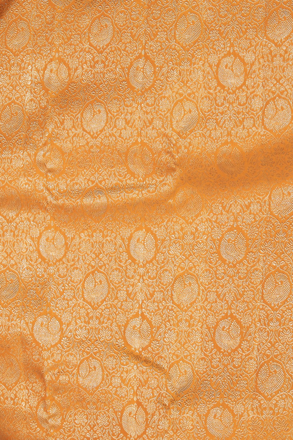 Kanchipattu Brocade Yellow Saree