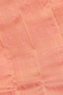 Image of Kanchipattu Brocade Pink Saree