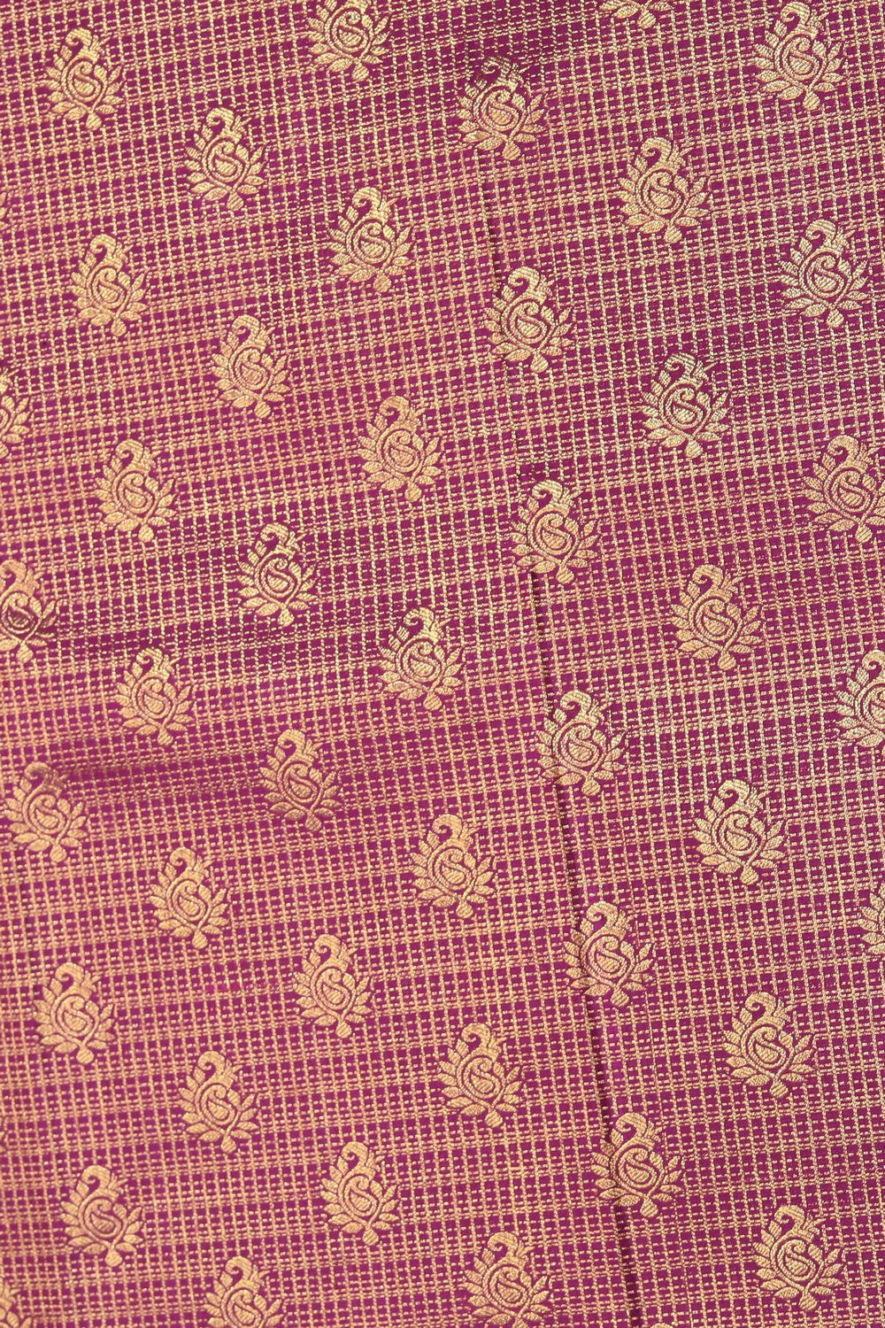 Kanchipattu Brocade Violet Saree