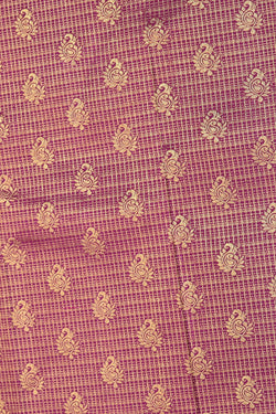 Image of Kanchipattu Brocade Violet Saree