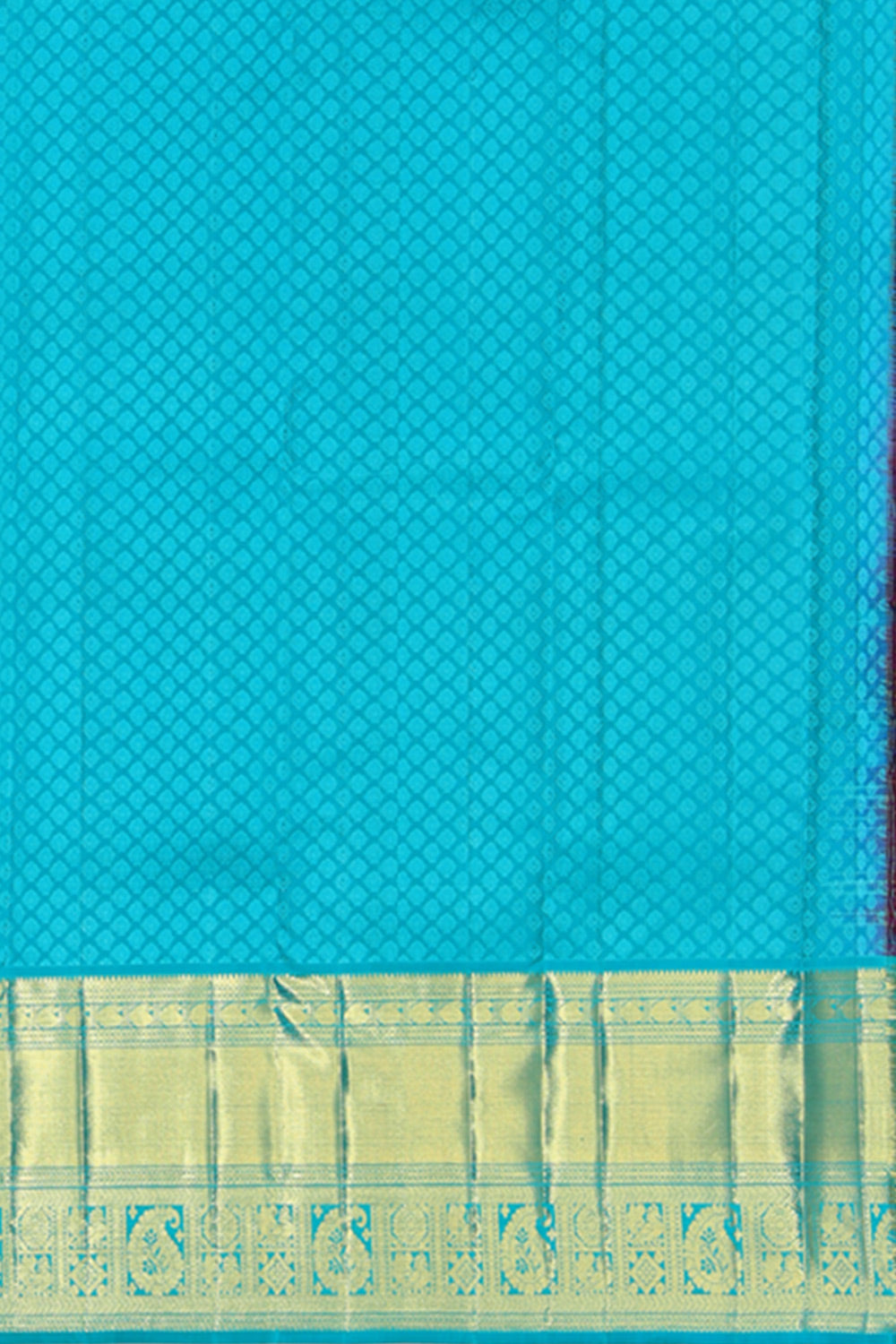 Kanchipattu Brocade Violet Saree