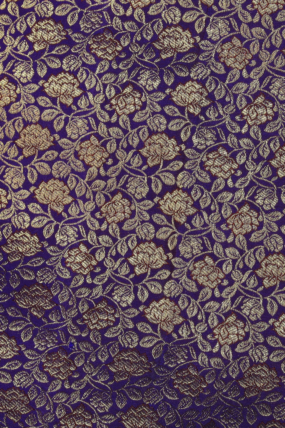 Kanchipattu Brocade Purple Saree