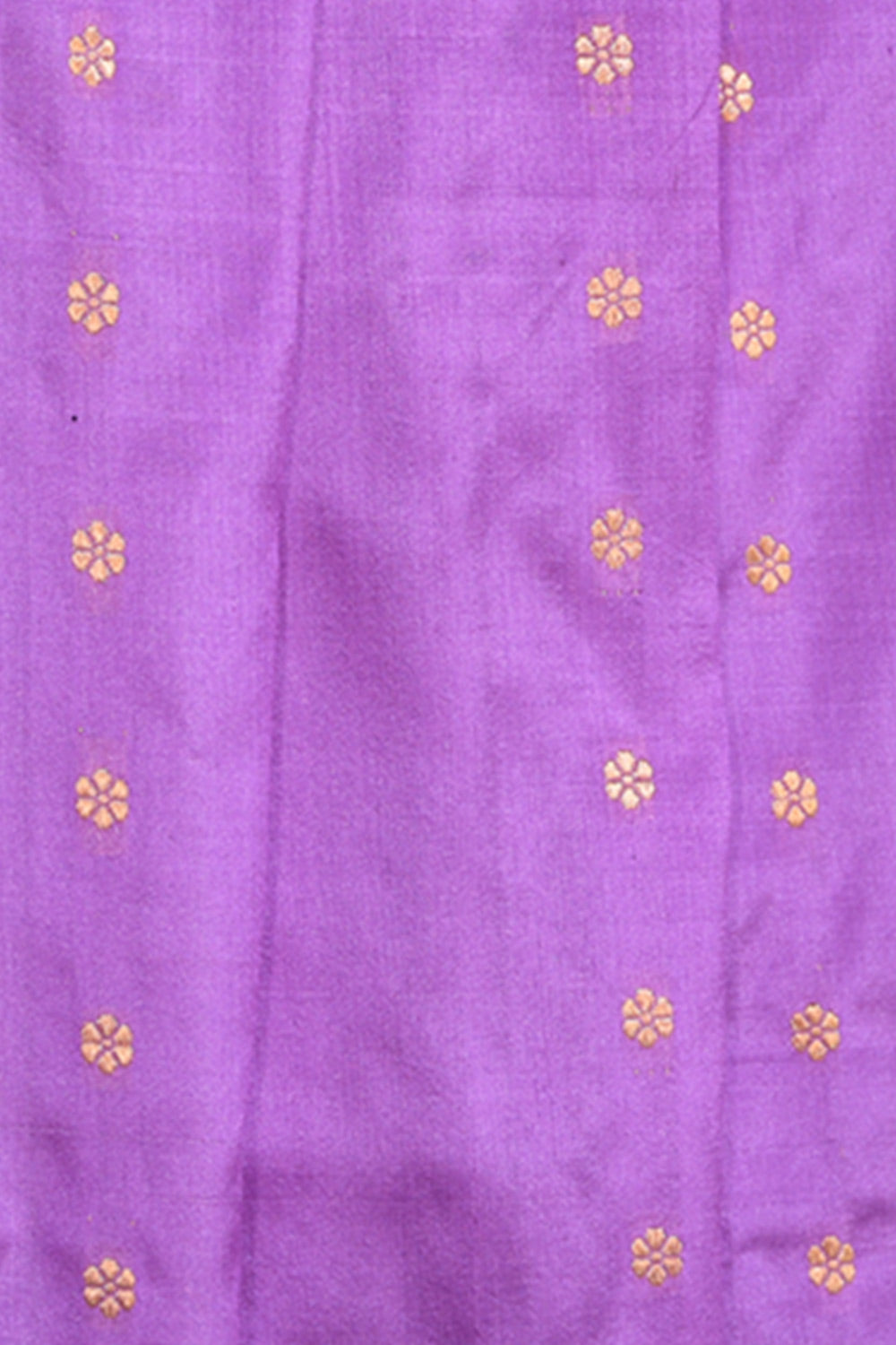 Image of Banarasi Silk Purple Saree