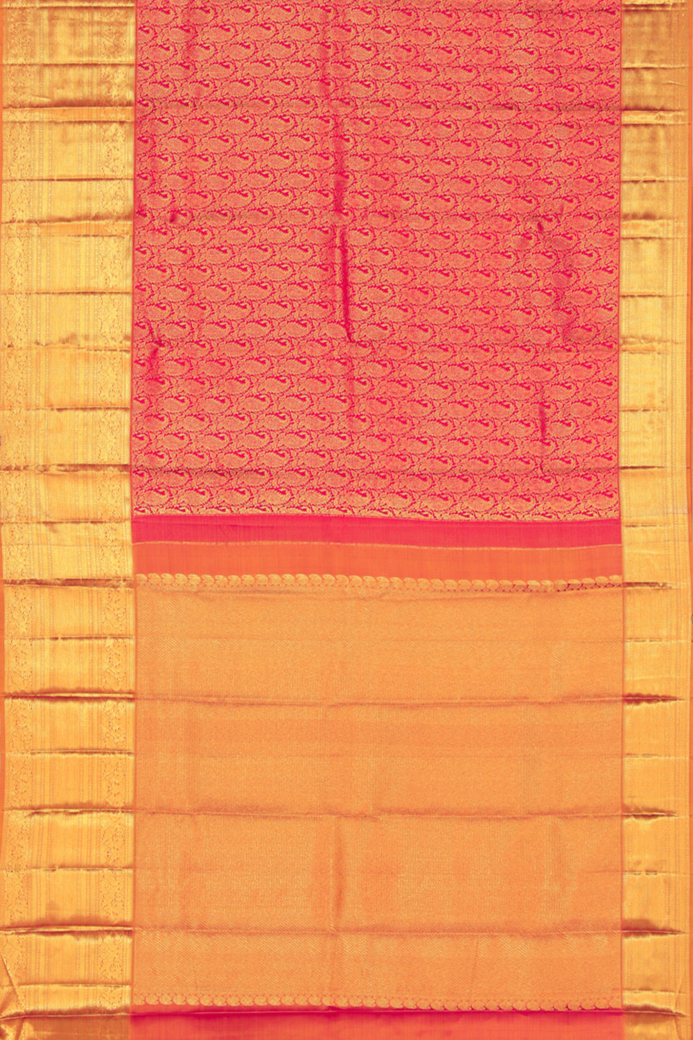 Kanchipattu Fuchsia Pink Saree