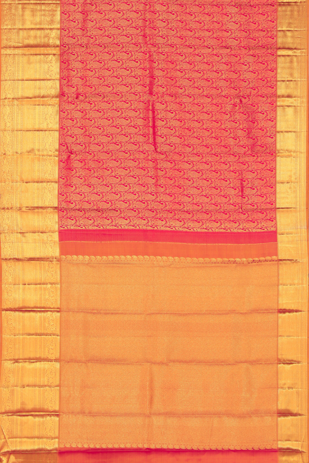 Image of Kanchipattu Fuchsia Pink Saree
