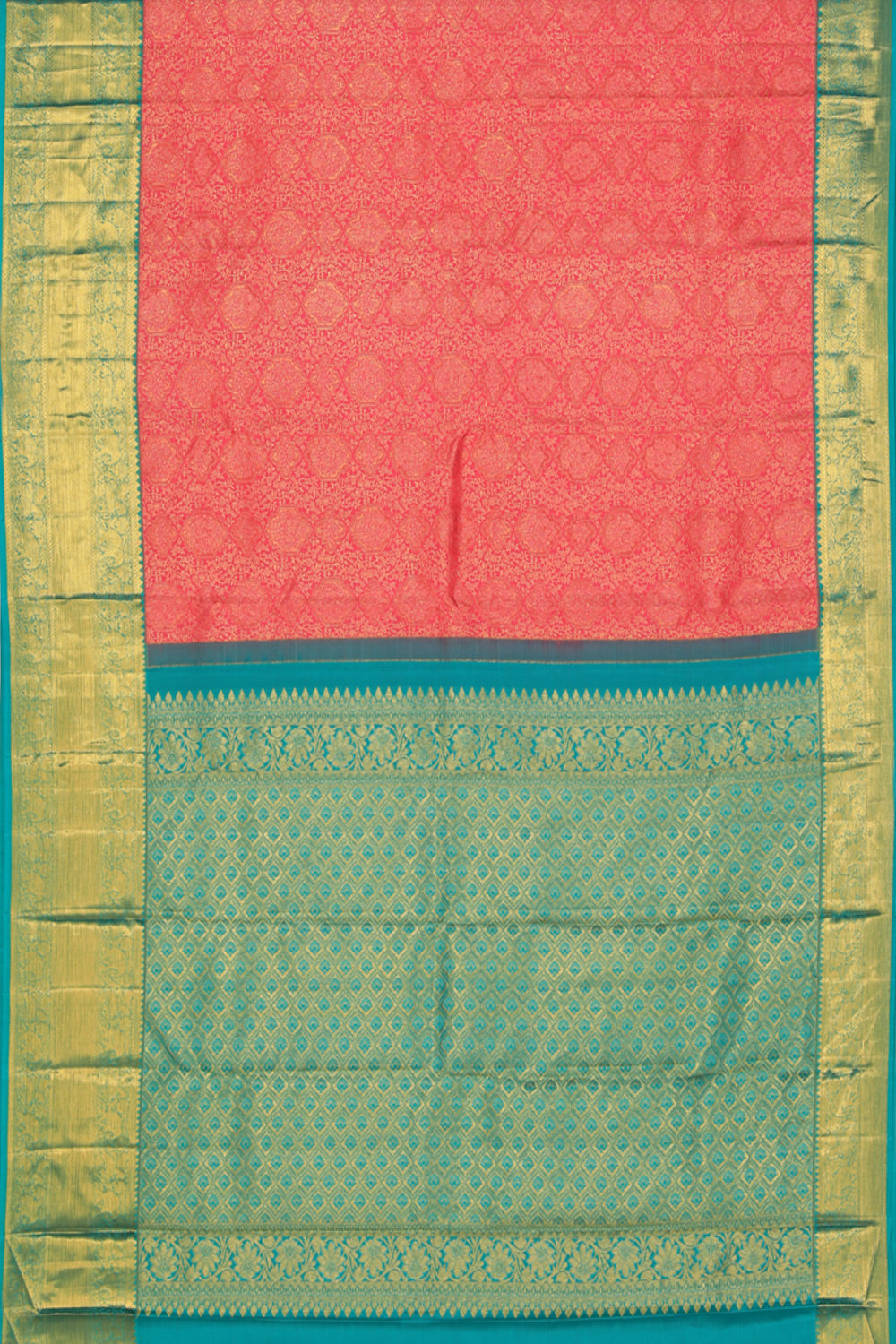 Image of Kanchipattu Pink Saree