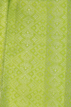 Image of Kanchipattu Vibrant Green Saree