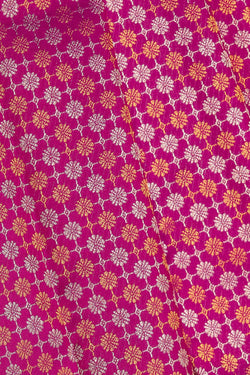 Image of Kanchipattu Orchid Violet Saree