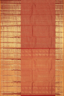 Image of Kanchipattu Brocade Red Saree