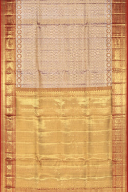 Image of Kanchipattu Tissue Brocade Gold Saree