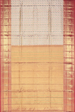 Image of Kanchipattu Tissue Brocade Gold Saree