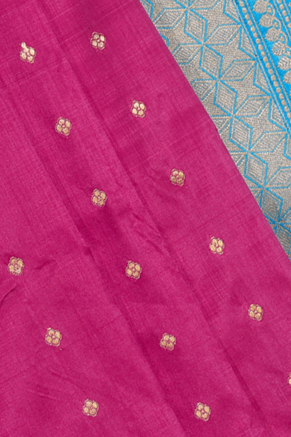 Collection of Banarasi Silk Pink Saree in a gallery layout