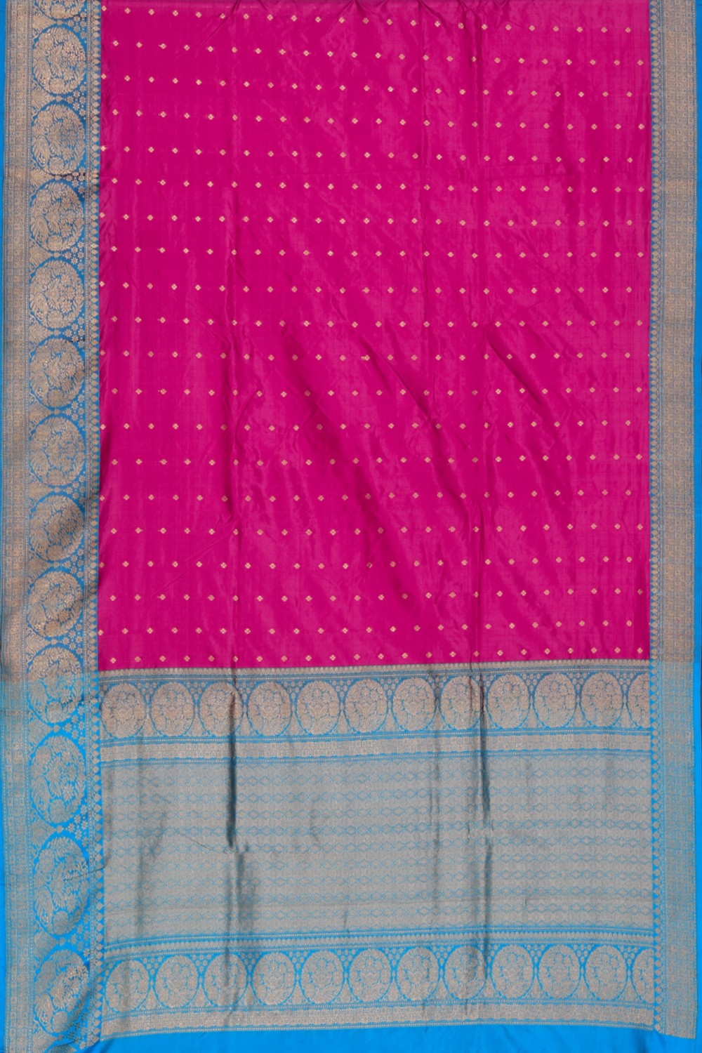 Collection of Banarasi Silk Pink Saree in a gallery layout