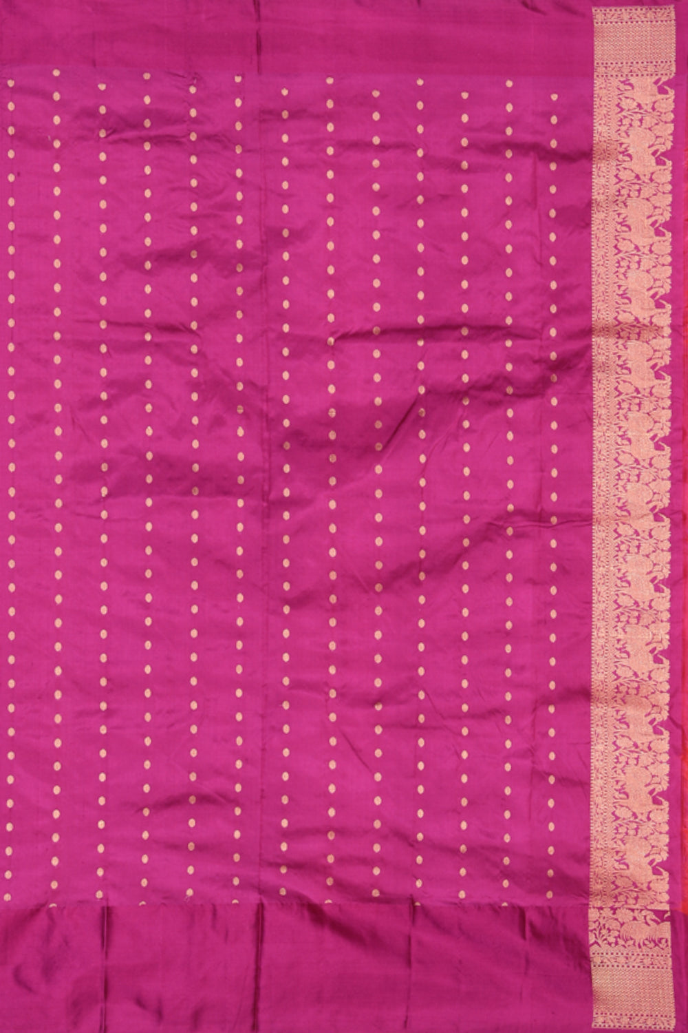 Collection of Banarasi Silk Fuchsia-Pink Saree in a gallery layout