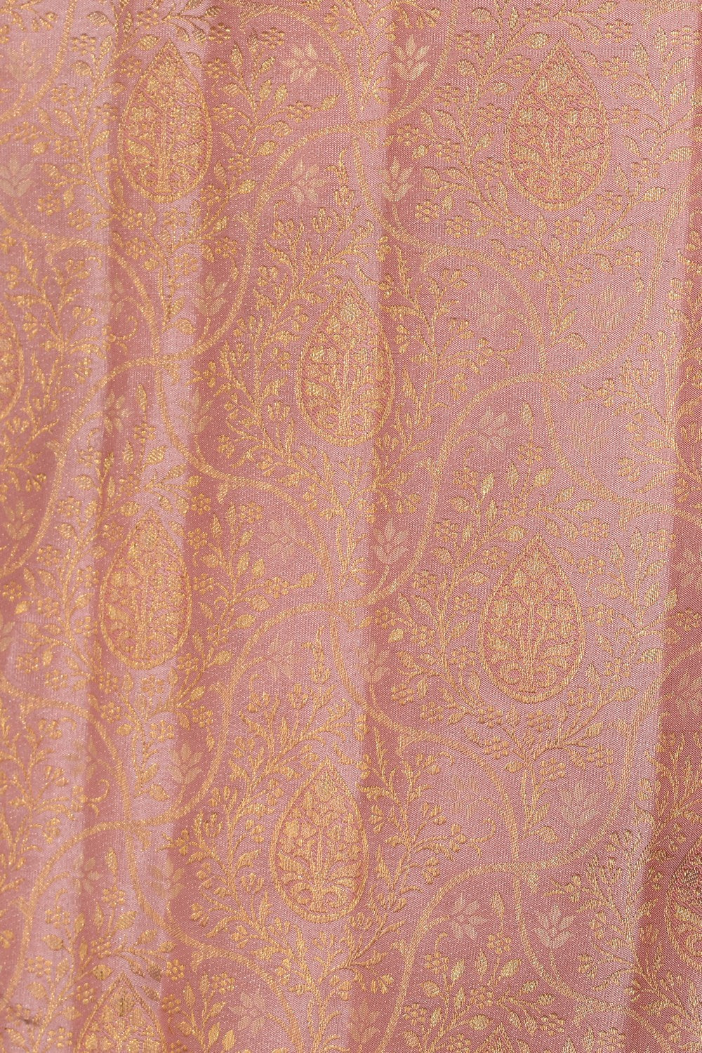 Kanchipattu Brocade Peach Saree