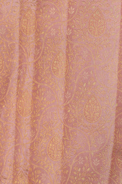 Image of Kanchipattu Brocade Peach Saree