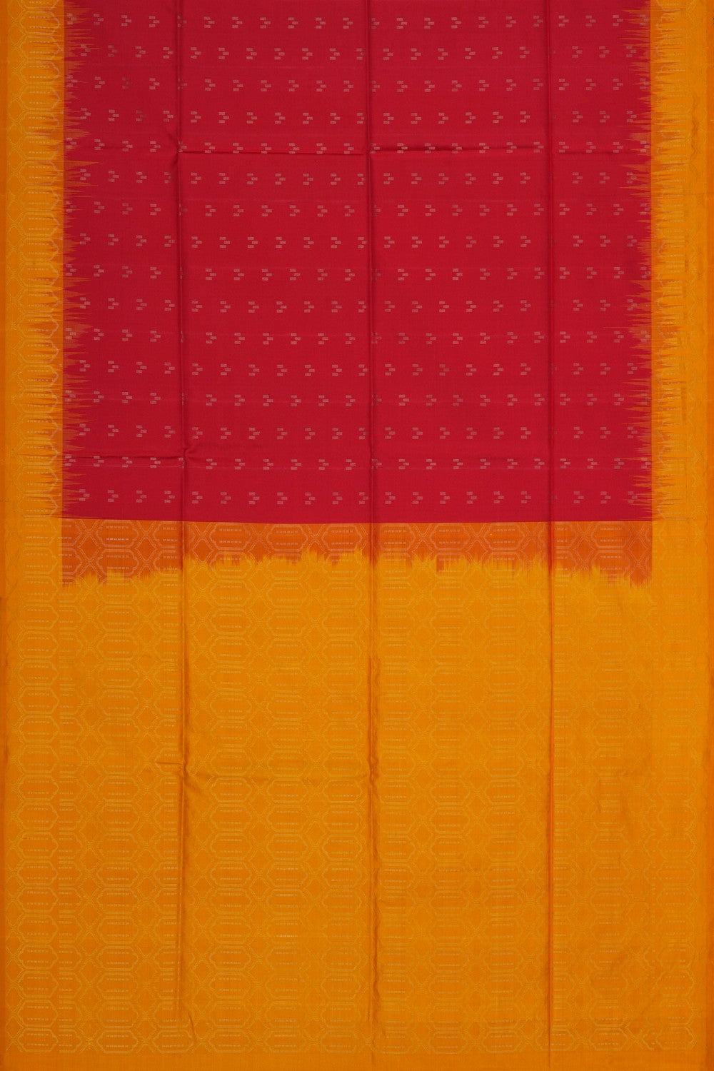Image of South Silk Red Saree