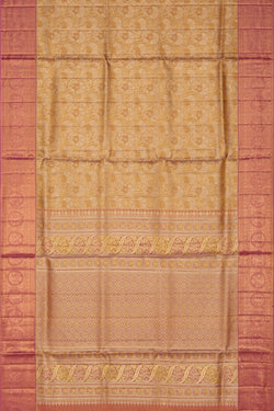 Image of Kanchipuram Tissue Brocade Saree