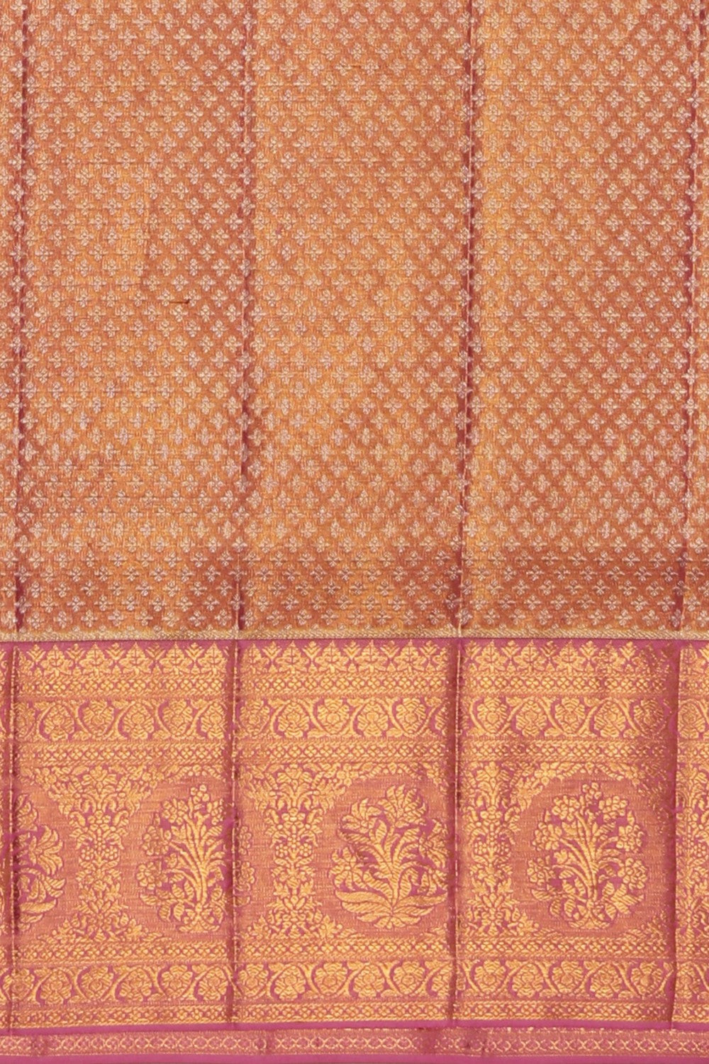Image of Kanchipuram Tissue Brocade Saree