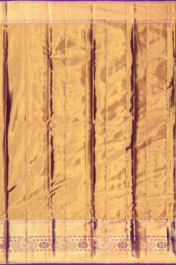 Image of Kanchipattu Tissue Brocade Gold Saree