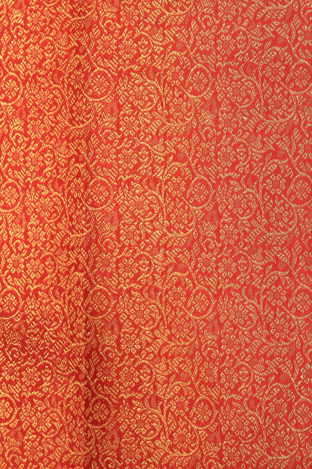 Kanchipattu Brocade Traditional Red Saree