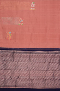 Image of South Silk Brown Saree